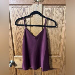 Maroon Calvin Klein silky tank